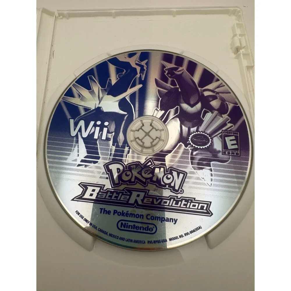 Pokemon Battle Revolution (Nintendo Wii, 2007) Disc Only - Tested